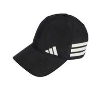 adidas Unisex - Adulto 3 Stripes Training Essentials Hat, Black/White, S-M