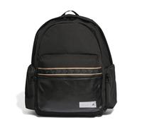 adidas Unisex - Adulto Back to School Classic Backpack, Black / Black / Silver Metallic, One Size