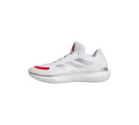 adidas BB Legends Low, Scarpe da Basket Unisex-Adulto, Ftwr White/Halo Blue/Pure Ruby, 46 EU
