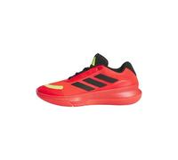 adidas BB Legends Low, Scarpe da Basket Unisex-Adulto, Lucid Red/Core Black/Lucid Lemon, 42 EU