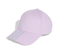 Cappellino da baseball 3-Stripes New Logo Clear Pink / White Donna (S/M)