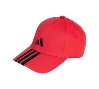 adidas Unisex - Adulto Bball 3S cap New Logo, Pure Ruby/Black, XS