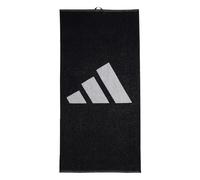 adidas Unisex - Adulto Brand Stripes Towel, Black/White, S