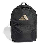 adidas Unisex - Adulto CLASSIC 3BARS BACKPACK, black/gold met., One Size