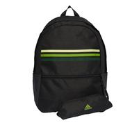 Zaino Classic Horizontal 3-Stripes Black / Pulse Lime Unisex