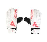 adidas Unisex - Adulto Copa Goalkeeper Gloves Club Junior, White/Lucid Red/Black, 3
