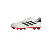 adidas Unisex - Adulto Copa Pure II Club Flexible Ground Boots, Ivory / Core Black / Solar Red, 43 1/3 EU