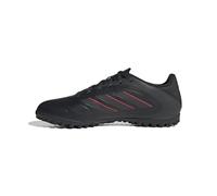 adidas Unisex - Adulto Copa Pure III Club Turf Football Boots, Core Black/Carbon/Lucid Red, 41 1/3 EU