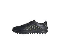 adidas Copa Pure III League Turf Football Boots, Scarpe da Calcio Unisex-Adulto, Core Black/DGH Solid Grey/Lucid Lemon, 44 EU