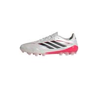 adidas Unisex - Adulto Copa Pure IV League 2G/3G Artificial Ground Football Boots, Zero Met./Core Black/Lucid Red, 43 1/3 EU