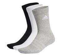 Calze adidas Cushioned Crew grigio bianco nero (3 paia) - XL