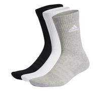 Calze adidas Cushioned Crew grigio bianco nero (3 paia) - S