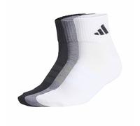 CALZINI SPORTIVI CUSHIONED ALLA CAVIGLIA CONFEZIONE DA 3 PAIA Medium Grey Heather / White / Black 43-45