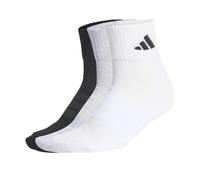 CALZINI SPORTIVI CUSHIONED ALLA CAVIGLIA CONFEZIONE DA 3 PAIA Medium Grey Heather / White / Black 43-45