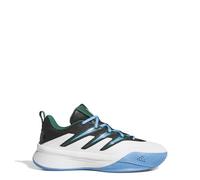 adidas Dame Certified 3, Scarpe da Basket Unisex-Adulto, Ftwr White/Collegiate Green/Blue Burst, 45 1/3 EU