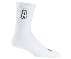 adidas Unisex - Adulto Embroidered Socks, White / Black, 42-45