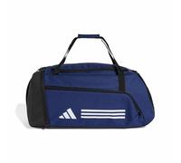 adidas Essentials 3-Stripes Duffel Bag, Borsone Unisex-Adulto, Dark Blue/White, M