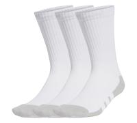adidas Unisex - Adulto ESSENTIALS CLIMACOOL Crew 3PP, White/Grey Two, 4.5-6