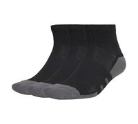 Calzini Essentials CLIMACOOL Quarter (3 paia) Black / Grey Six 40-42
