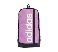 adidas Unisex - Adulto Essentials Linear Backpack, preloved purple/black/white, One Size