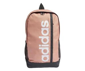 adidas Unisex - Adulto Essentials Linear Backpack, Wonder Clay/White, One size