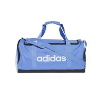 adidas Unisex - Adulto Essentials Linear Duffel Bag, blue fusion/black/white, M