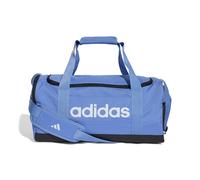 adidas Unisex - Adulto Essentials Linear Duffel Bag, blue fusion/black/white, S