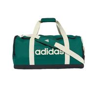 adidas Unisex - Adulto Essentials Linear Duffel Bag Duffel_Bag, collegiate green/ivory, M