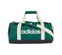 adidas Unisex - Adulto Essentials Linear Duffel Bag Duffel_Bag, collegiate green/ivory, S