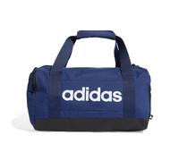adidas Unisex - Adulto Essentials Linear Duffel Bag Duffel Bag, dark blue/white, XS