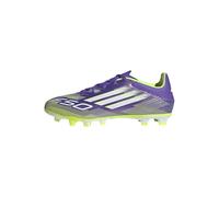 adidas F50 Club Firm Multi Ground Football Boots, Scarpe da Calcio Unisex-Adulto, Purple Rush/Cloud White/Lucid Lemon, 42 EU