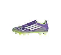 adidas F50 Club Firm Multi Ground Football Boots, Scarpe da Calcio Unisex-Adulto, Purple Rush/Cloud White/Lucid Lemon, 44 EU
