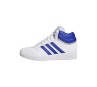 adidas Unisex - Adulto Hoops 4.0 Mid Shoes, Ftwr White Team Royal Blue Grey Two, 46 2/3 EU