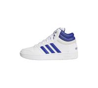 adidas Unisex - Adulto Hoops Mid Classic Shoes, Ftwr White/Team Royal Blue/Orbit Grey, 42 EU