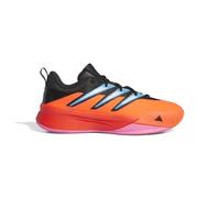 Adidas Unisex - Adulto Lillard Dame Certified 2 Low Trainers, Solar Red/Core Black/Cloud White, 41 1/3 EU