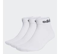 adidas Unisex - Adulto Linear Ankle Cushioned Socks 3 Pairs