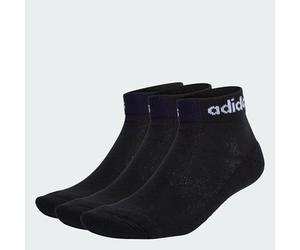 adidas Unisex - Adulto Linear Ankle Cushioned Socks 3 Pairs