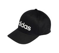 adidas Unisex - Adulto Linear Baseball Hat, Black/White, M-L