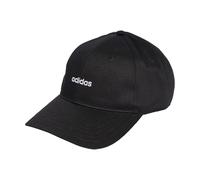 adidas Unisex - Adulto Linear Embroidery Baseball Hat, Black/White, L-XL