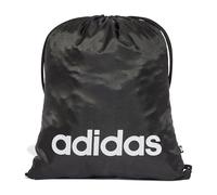 adidas Unisex - Adulto Linear Gymsack Shoe Bag, Black / White, One Size