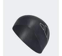 adidas Unisex - Adulto Logo Swim Cap, Black/White, One size