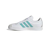adidas Unisex - Adulto Mercedes - AMG Petronas Formula One Team VL Court Base Shoes, Ftwr White/Semi Mint Rush/Core Black, 41 1/3 EU