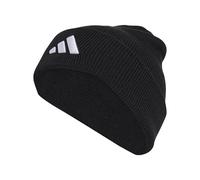 adidas Mixte New Logo Beanie Cuff, Black/White, XXS-XS