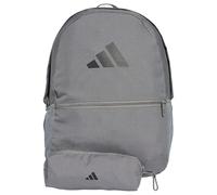 adidas Unisex - Adulto Pencil Case Backpack, Grey Three/Black, One Size