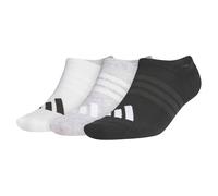 adidas Unisex - Adulto PERFORMANCE 3 PACK NO SHOW SOCKS, white/light grey heather/black, 48-51