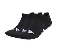 adidas Unisex - Adulto Performance Cushioned Low Socks 3 Pairs, Black / Black / Black, 37-39 EU