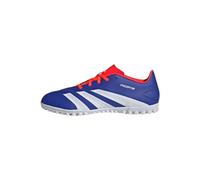 adidas Unisex - Adulto PREDATOR CLUB Football boots Turf, Lucid Blue / Cloud White / Solar Red, 40 EU