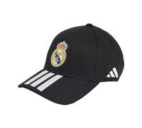 adidas Unisex - Adulto Real Madrid Hat, Black/White, M-L