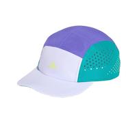 adidas Unisex - Adulto Run 5-Panel Climacool Hat, Equipment Green/Frozen Lemon, L-XL