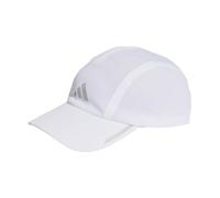 adidas Running - Aeroready - Cappellino in rete bianco a quattro pannelli L-XL